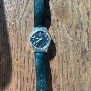 SWATCH - glitter Green Watch